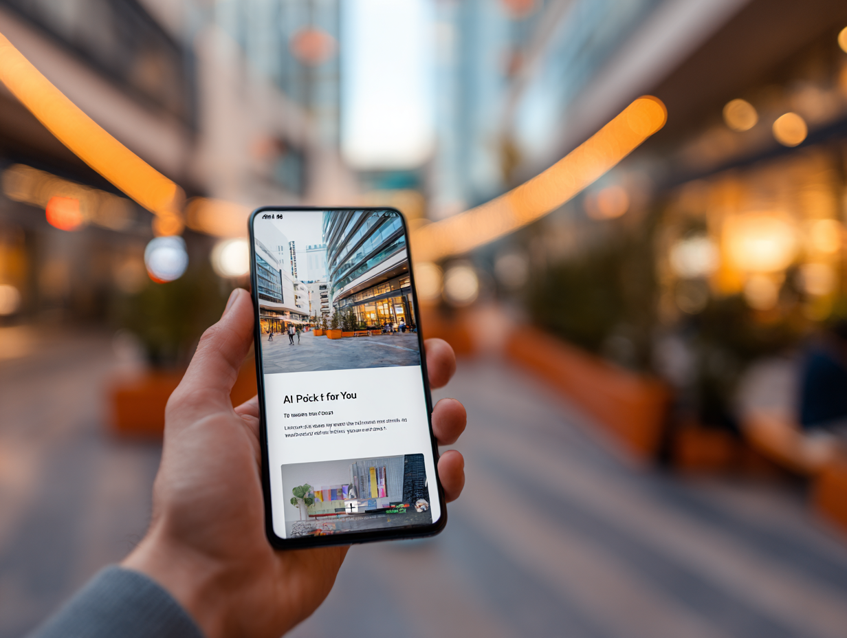 Modern furnished interior